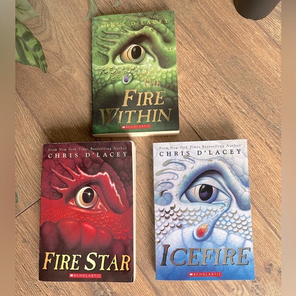 Last Dragon Chronicles – 3 Book Set by Chris D’Lacey | Dragon Fantasy Series - Picture 1 of 7